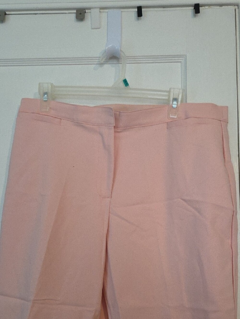 Ruby Rd. Blush Pink Cropped Stretch Pants - Picture 2 of 5